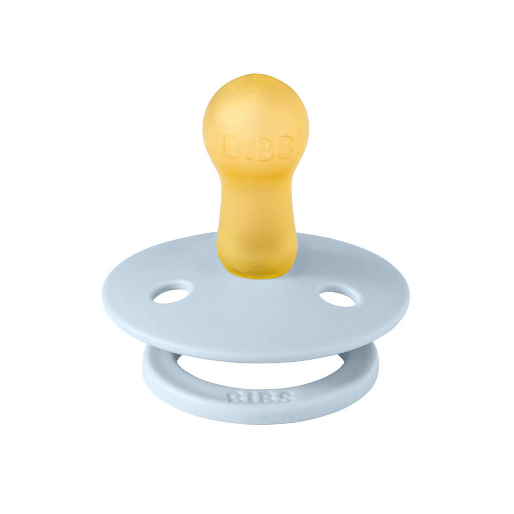 fopspeen - maat 2 - Iron / Baby Blue (2 stuks)
