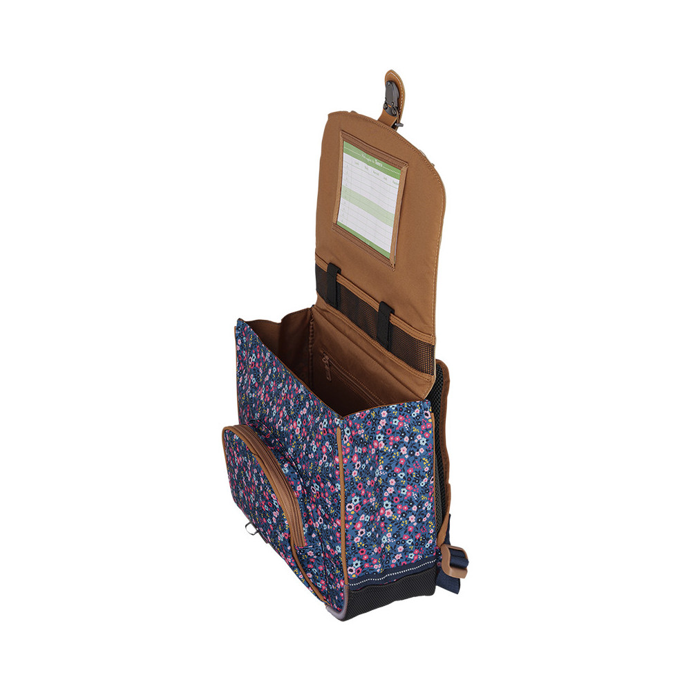 Cartable Lou Ann bleu