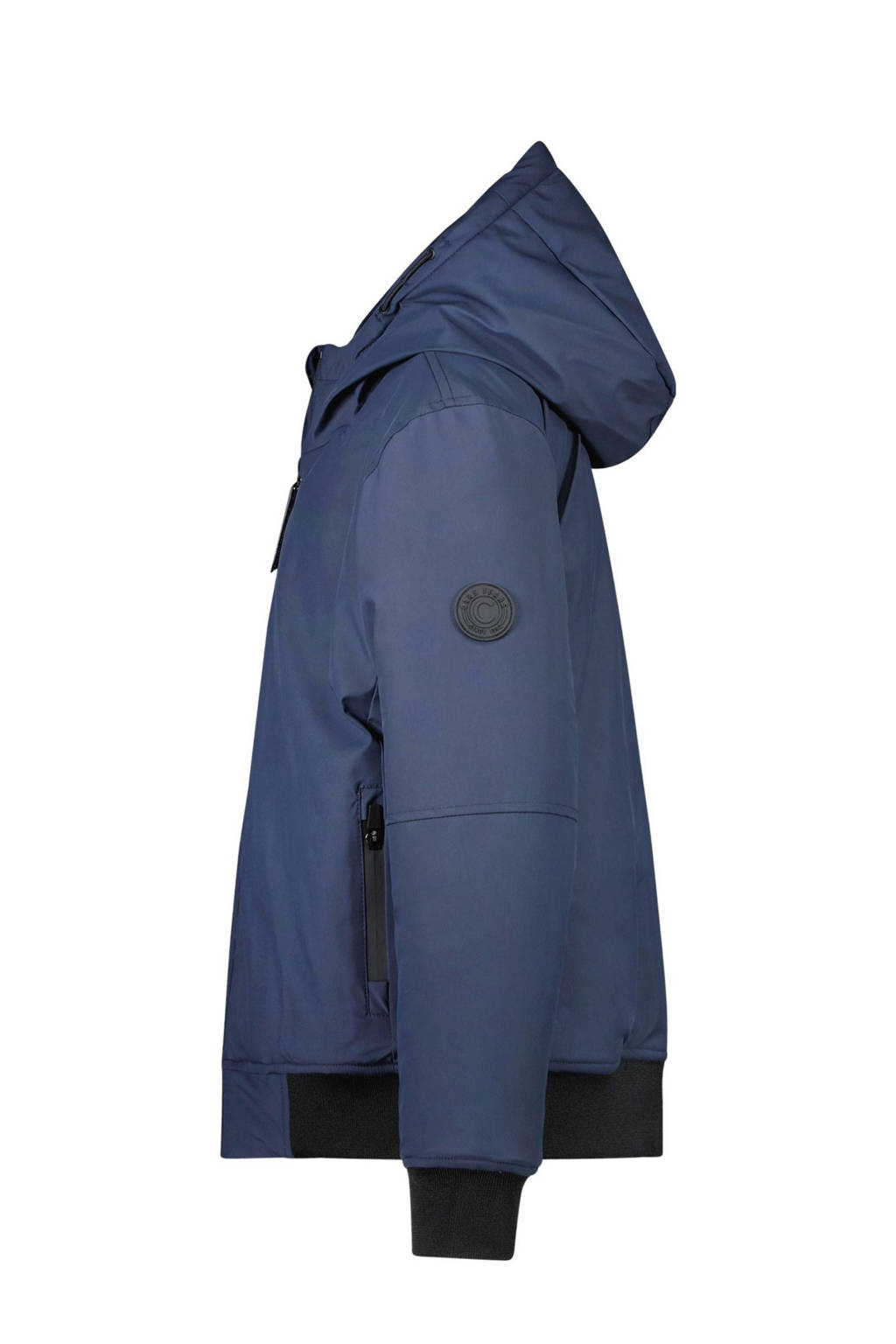 Cars gewatteerde winterjas STAGER donkerblauw