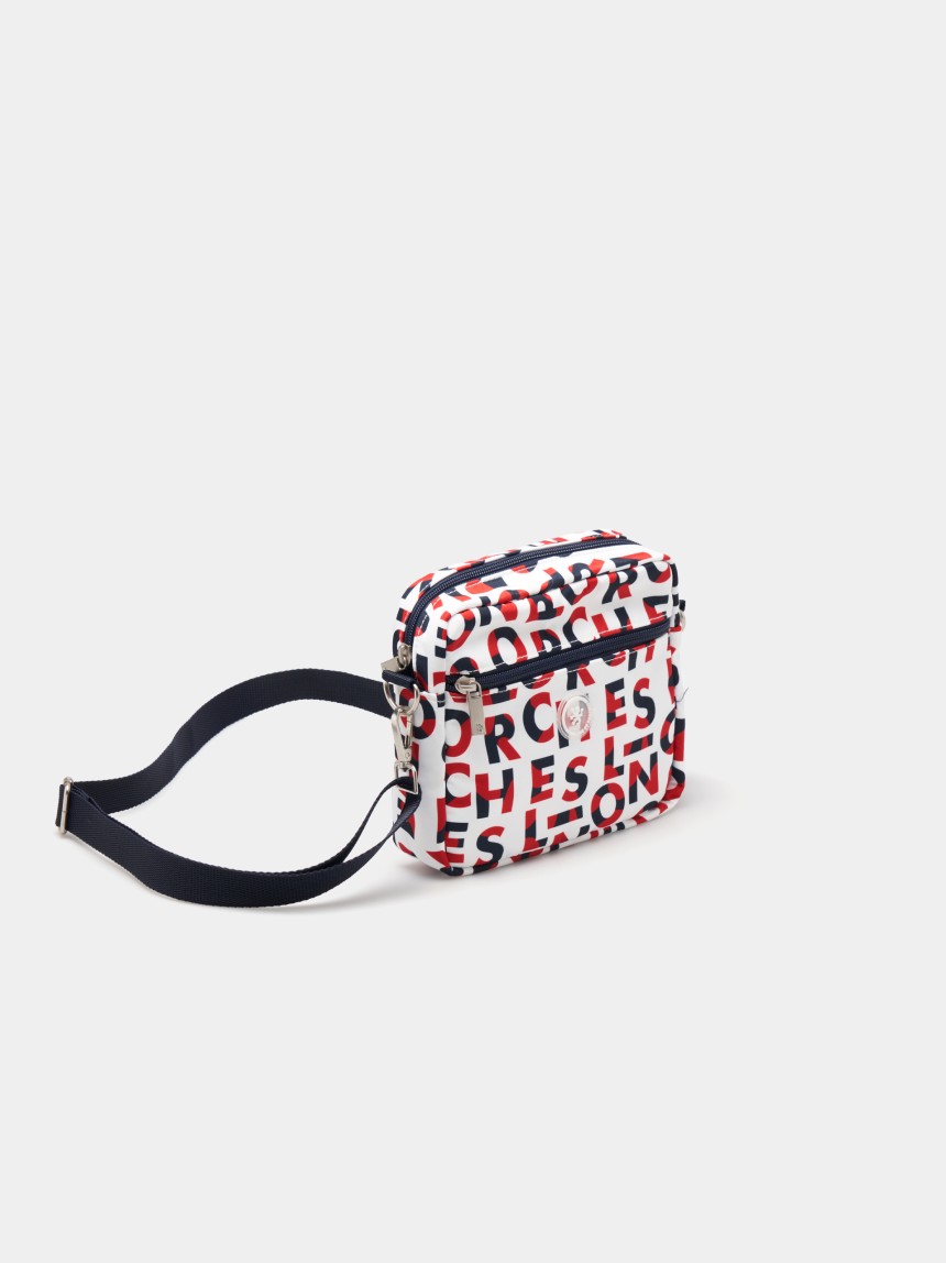 Bolsa a tiracolo com logotipo