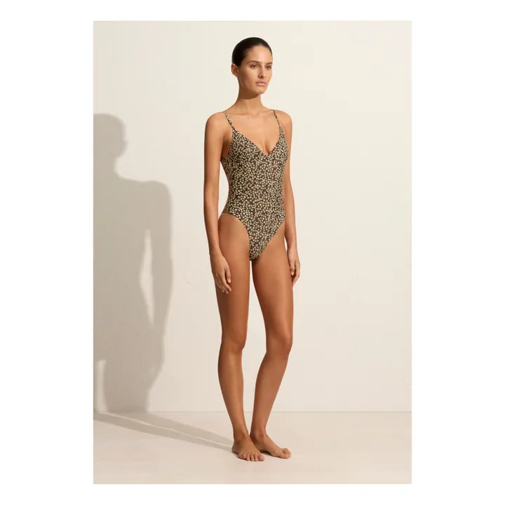 Matteau Maillot 1 Pièce Plunge | Marron