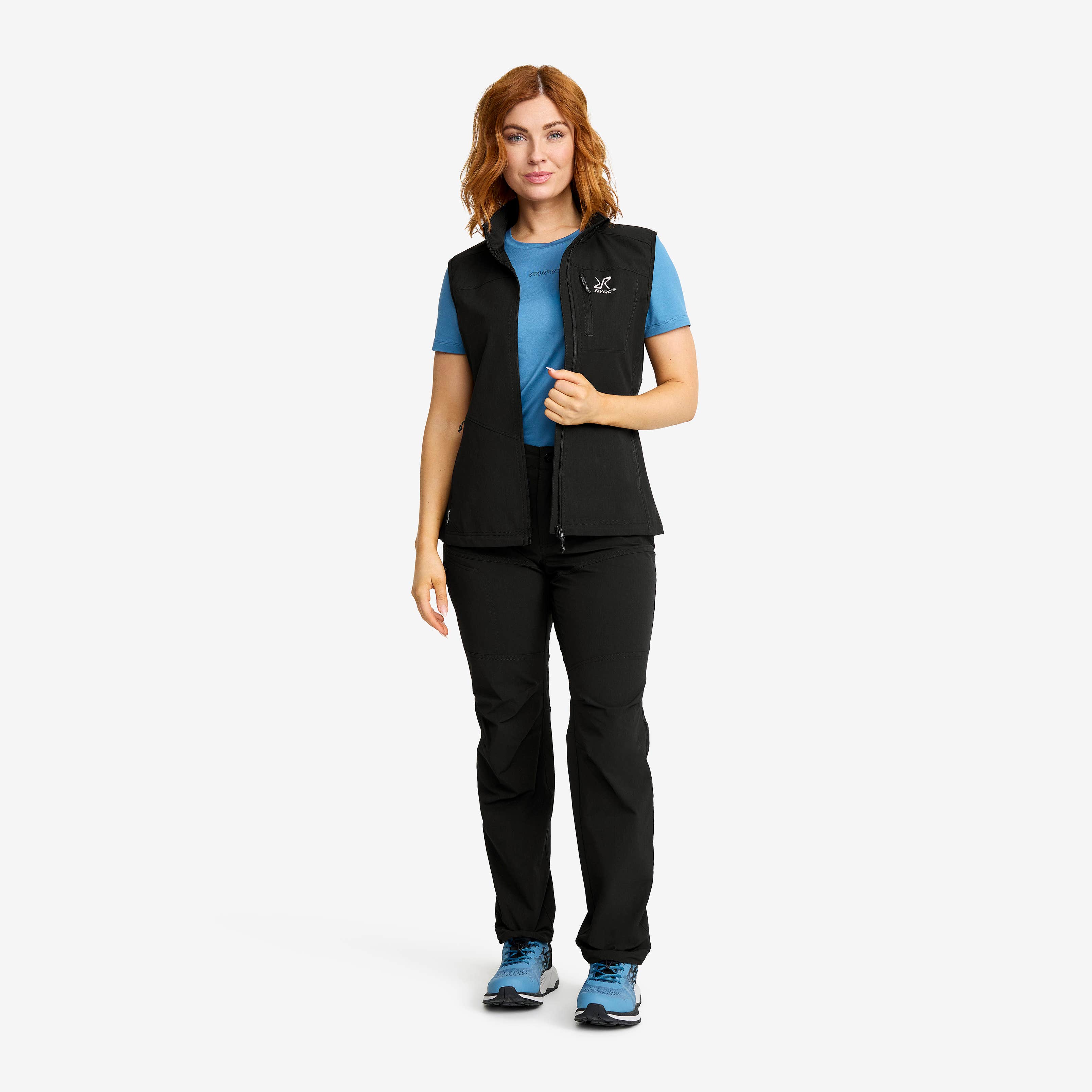 Venue Light Softshell Pants  Dame Black
