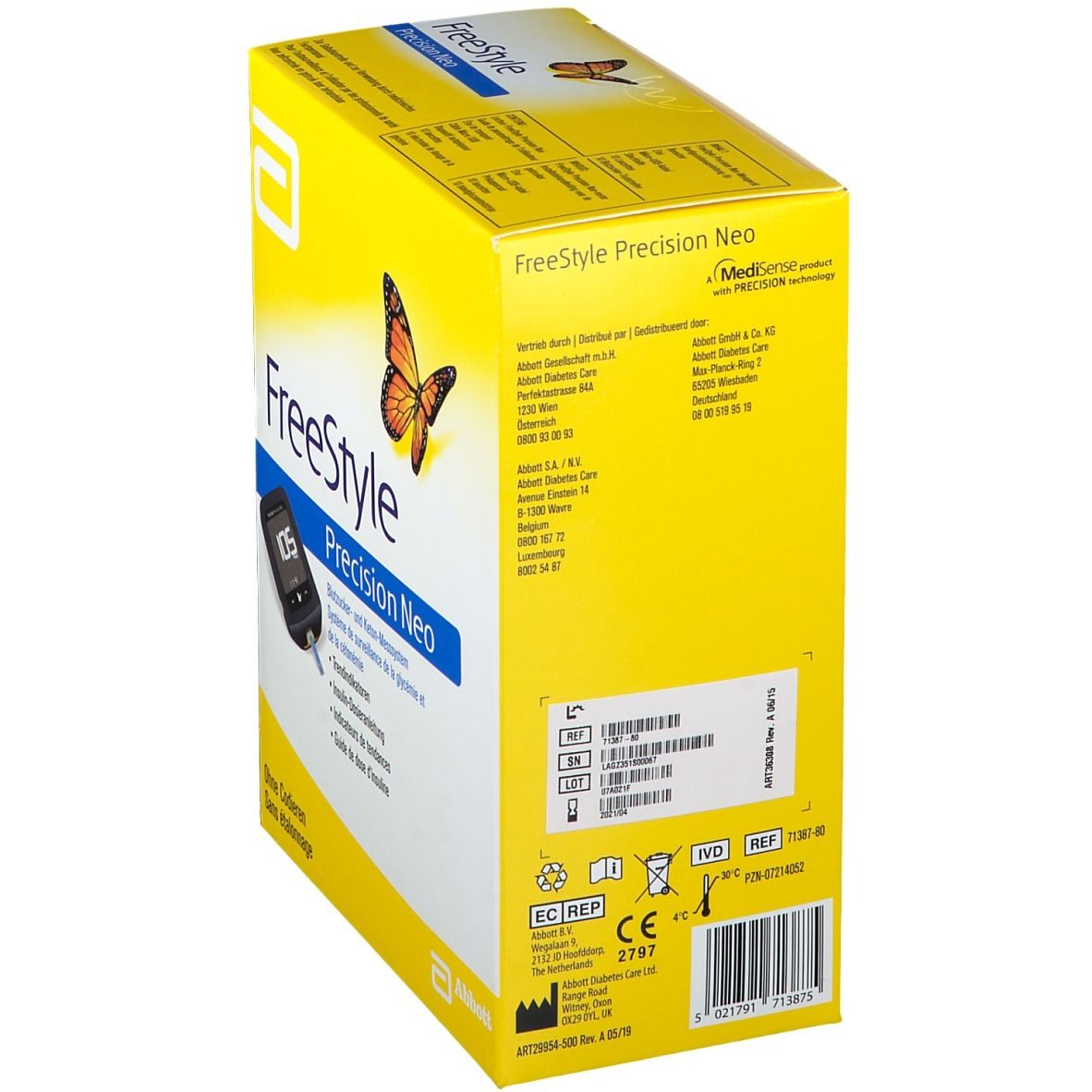 FreeStyle Precision Neo mg/dL