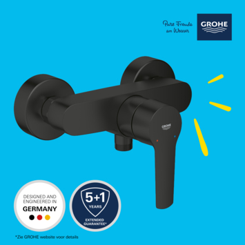 Grohe douchemengkraan Start mat zwart 15 cm