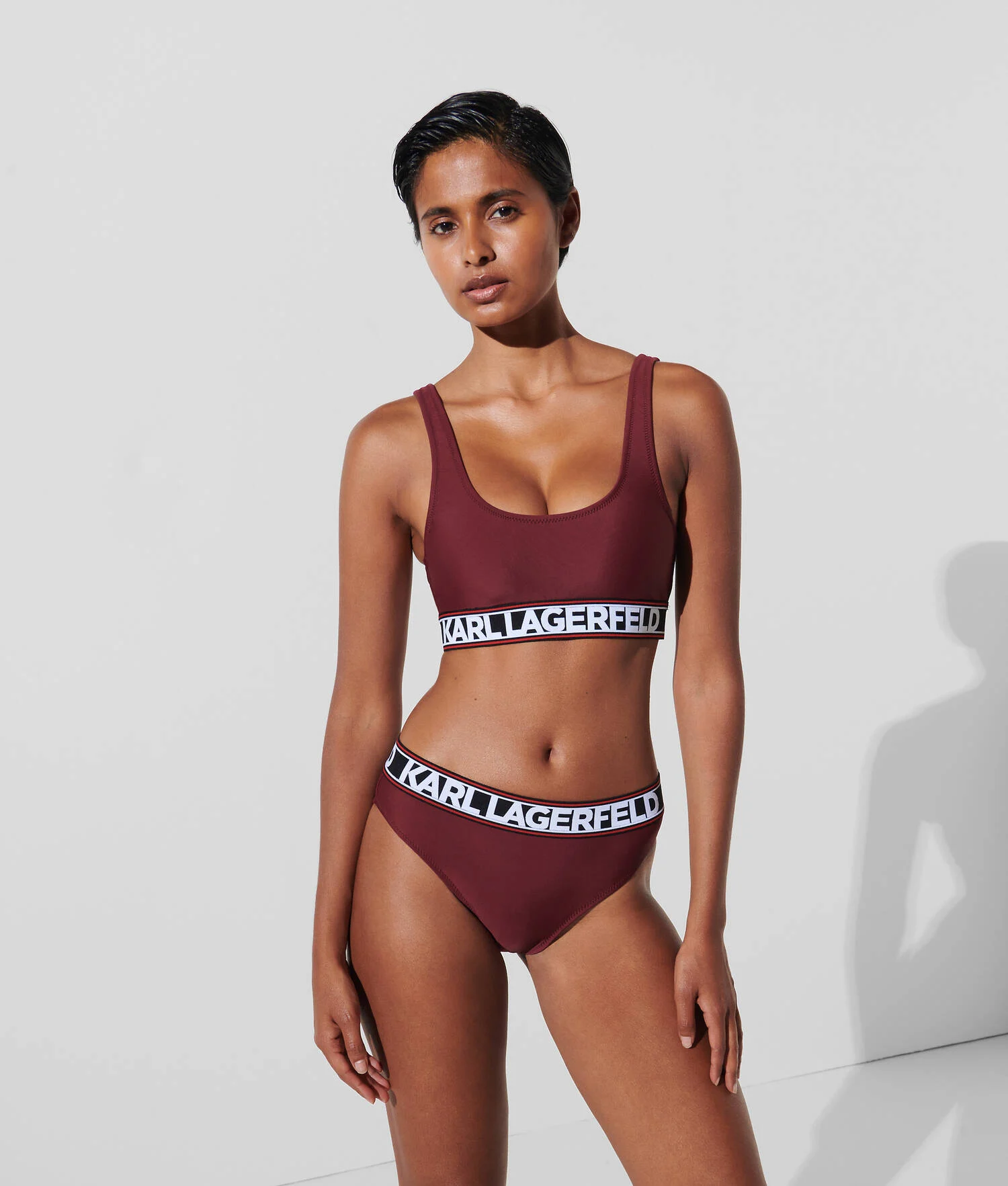 BAS DE BIKINI AVEC LOGO KARL