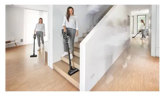 Bosch Unlimited Gen2 Serie | 8 BSS825MULT - Støvsuger - pind/håndholdt (2-i-1) - uden pose - ledningsfri - grå - 1 batteri, inkluderet oplader