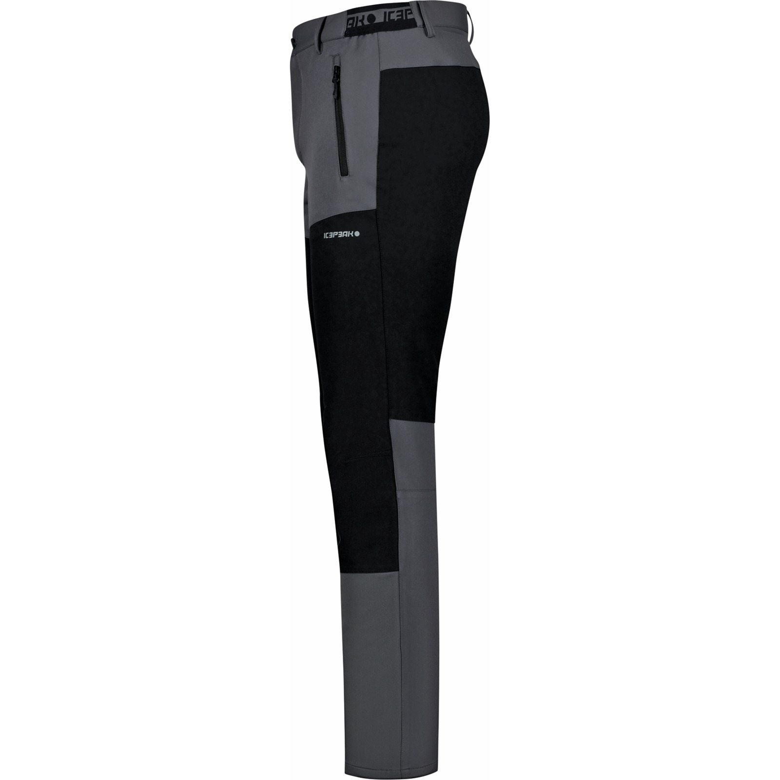 Icepeak Herren-Shoftshellhose Belgrade grau, 56