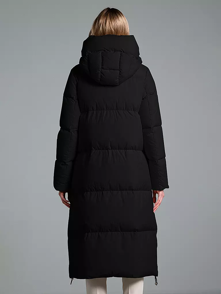 DUNO Daunenparka FULLY schwarz