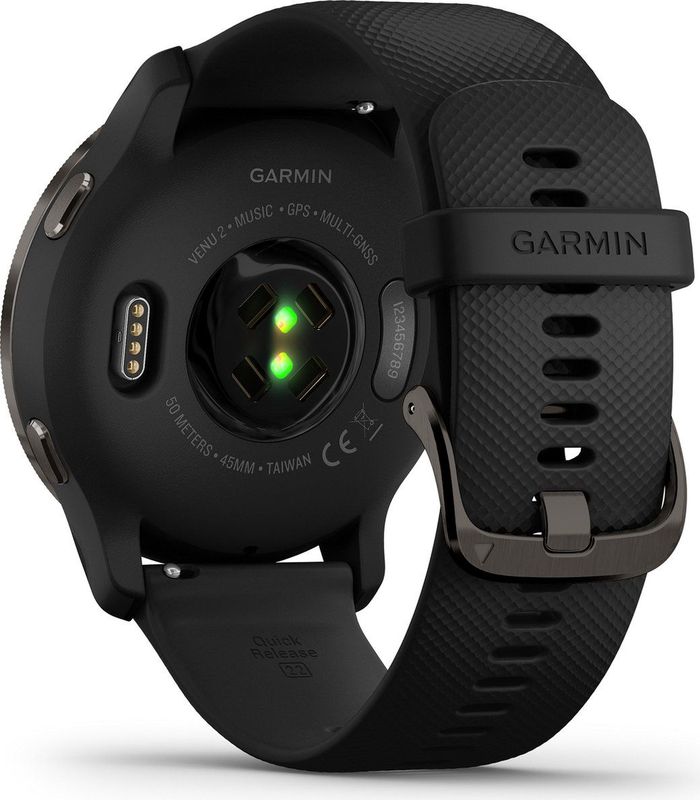 Garmin - Venu 2 - GPS Smartwatch - Zwart - AMOLED Display