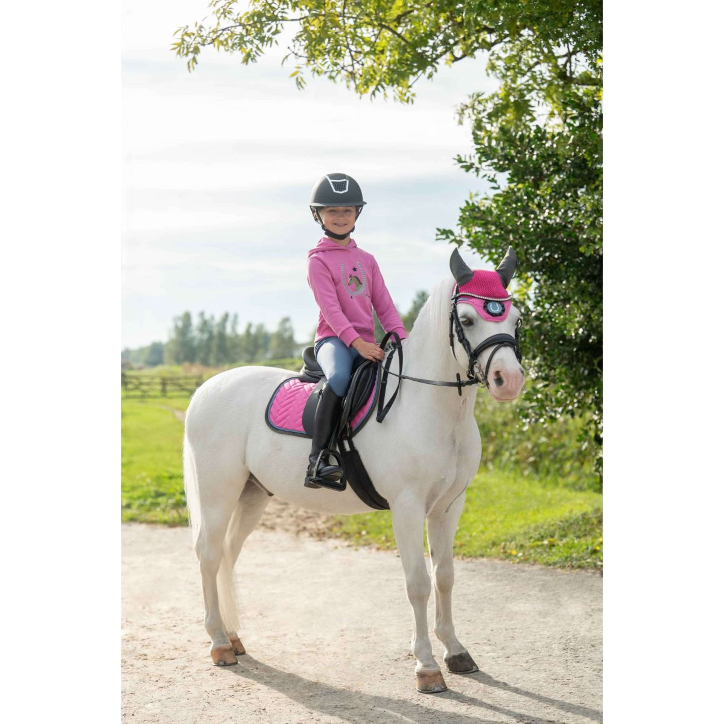 HKM Zadeldekje Nele Dressuur Roze