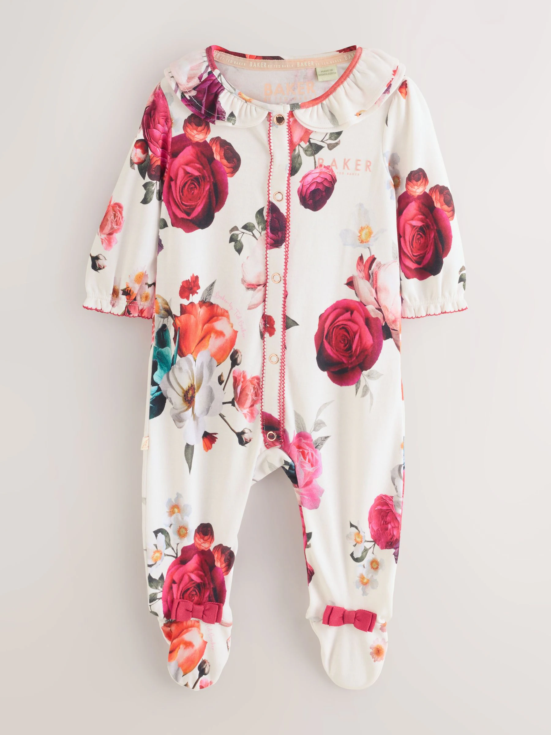 Rood - Baker by Ted Baker - 3 Babypyjama's