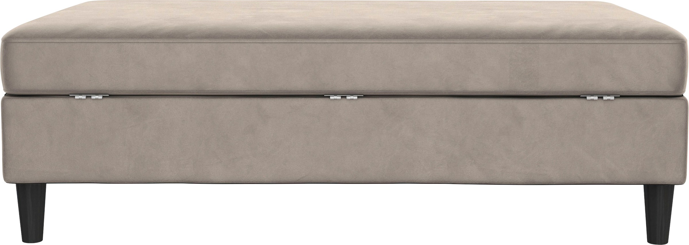 Dorel Home Stauraumhocker »Hartford« Polsterhocker mit Stauraum, frei im Raum stellbar, Sitzhöhe 43 cm