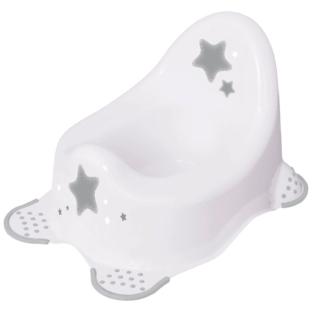 KeeeperKeeeper   Babytopf weiss grau