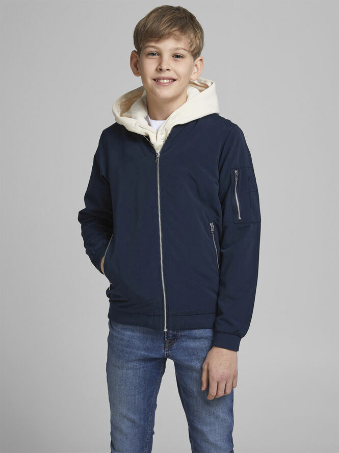 Jack & Jones JJERUSH BOMBER NOOS JNR Blå