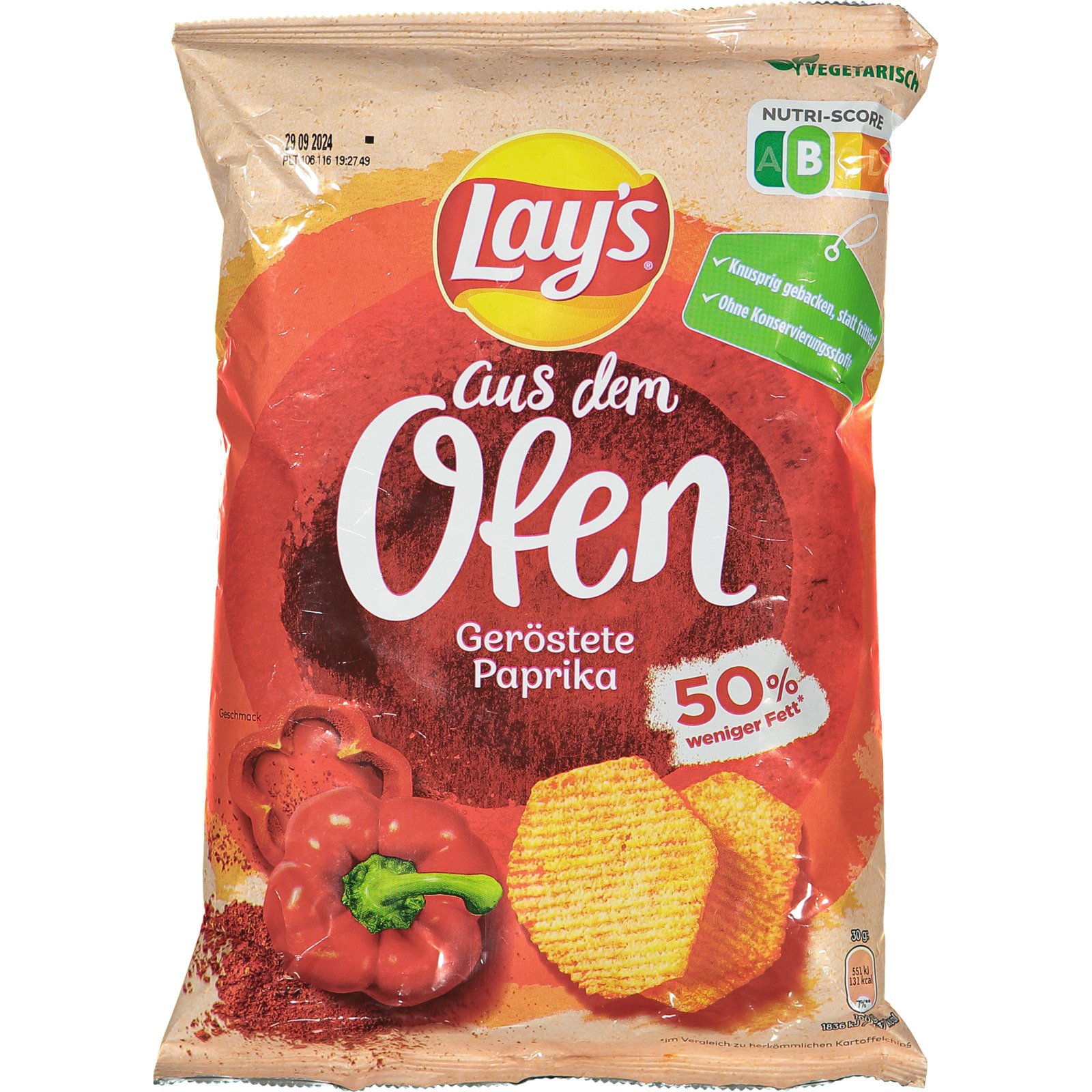 Lay's aus dem Ofen Geröstete Paprika 100 g