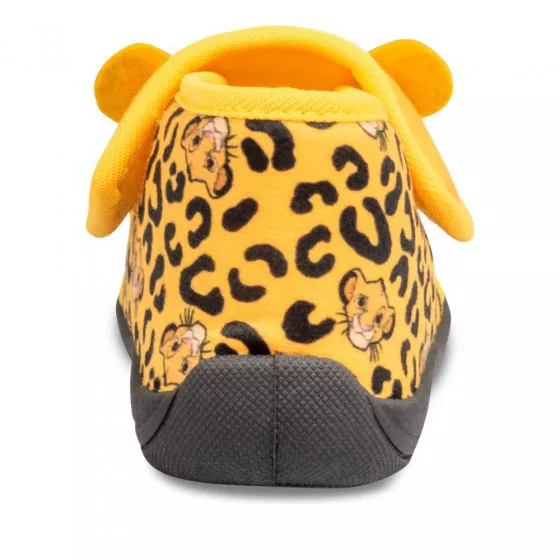 Chaussons JAUNE LE ROI LION