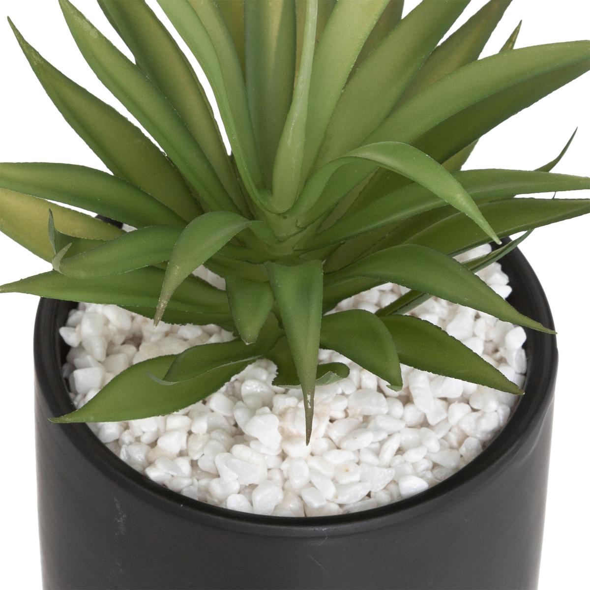 PLANTE POT MARBRE SAO H.17.5CM