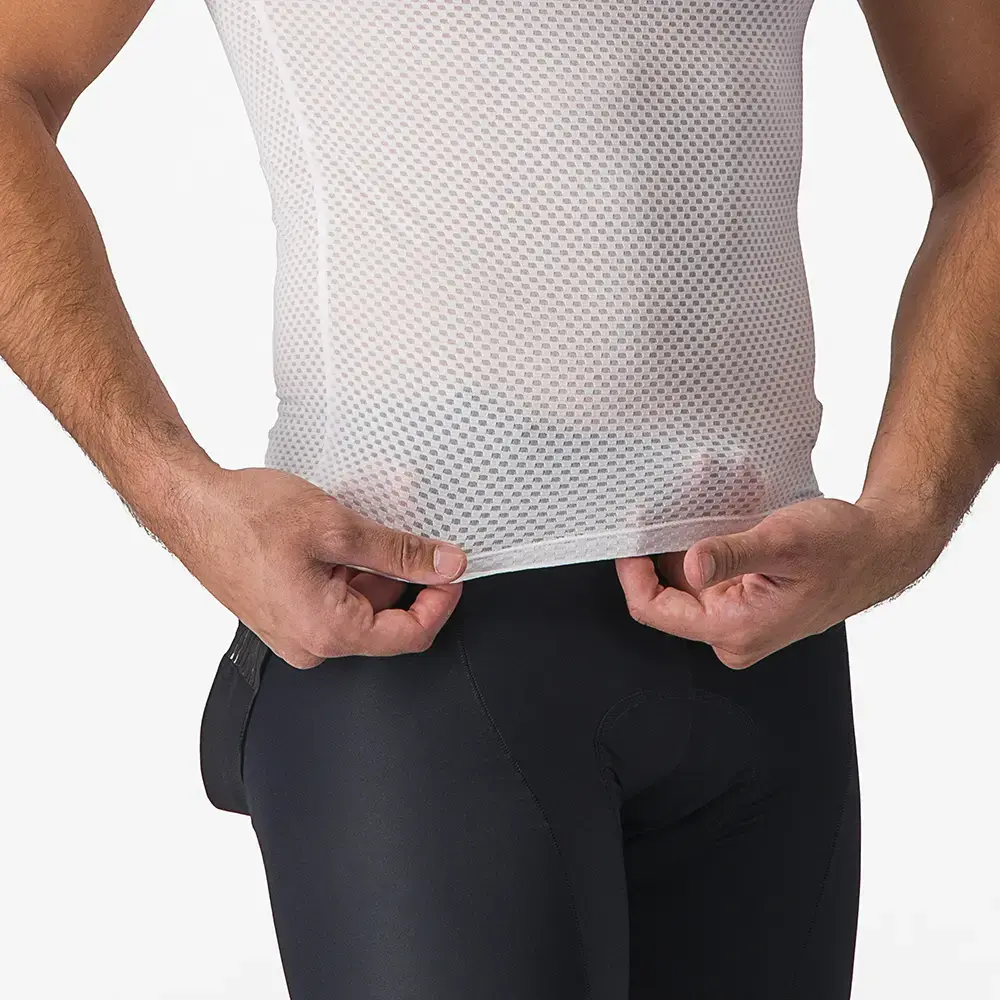 Castelli Pro Mesh 2.0 Ondershirt Zonder Mouwen Wit Heren