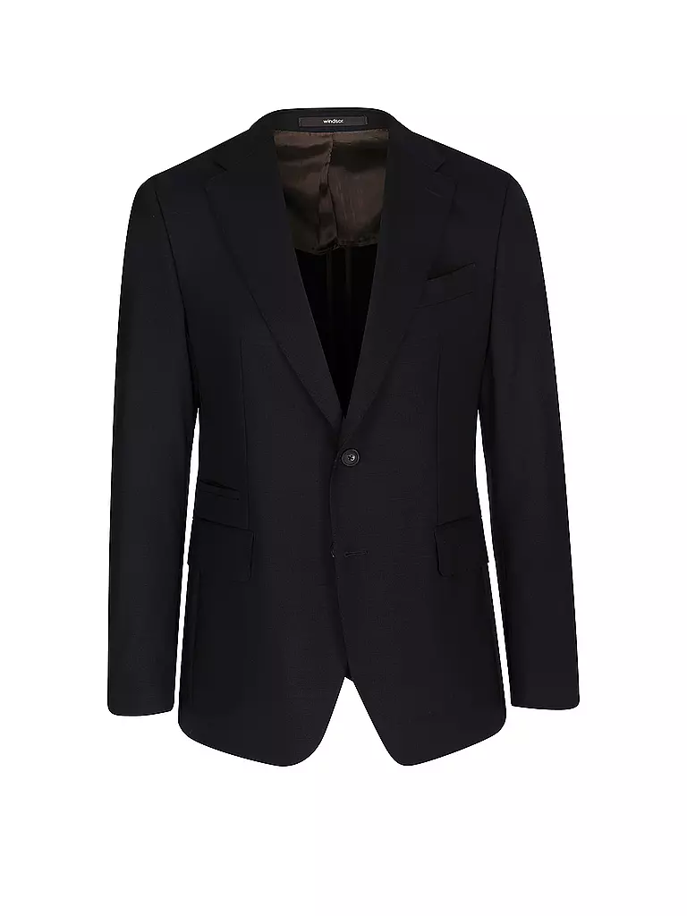 WINDSOR Sakko Shaped Fit SONO blau