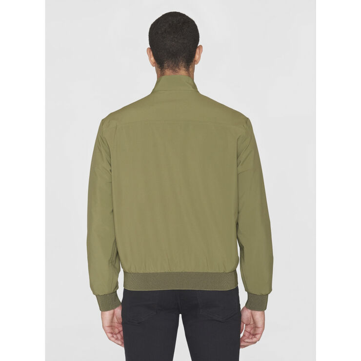 Knowledge Cotton Apparel NORDENVIND Light shell bomber jacket - GRS/Vegan Grøn