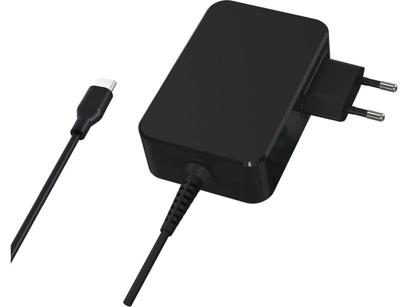 LC-Power Netzteil LC-NB-GAN-90-C 90 Watt- GaN-USB-C-Notebook-Netzteil