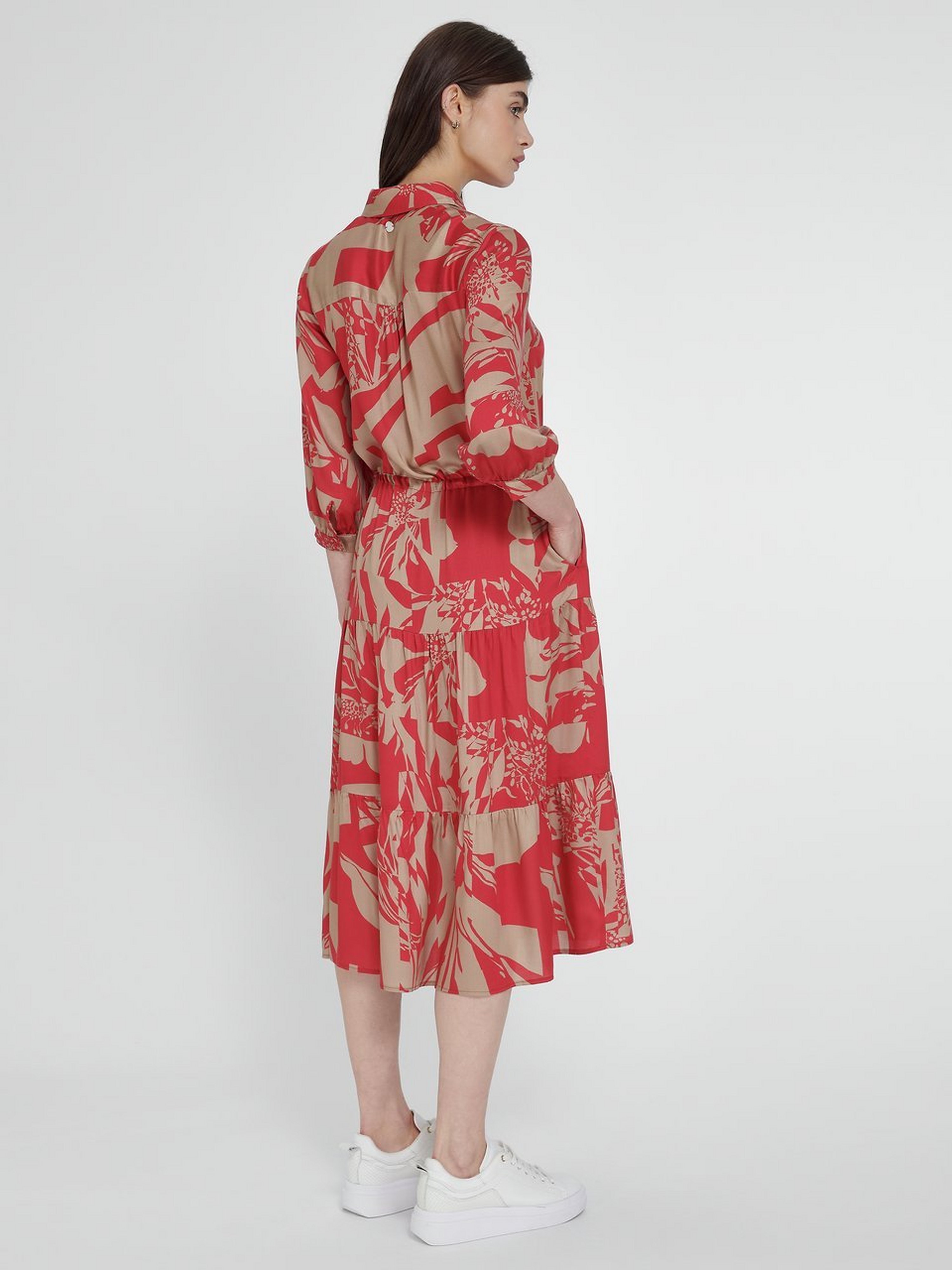 Kleid mit 3/4-Arm