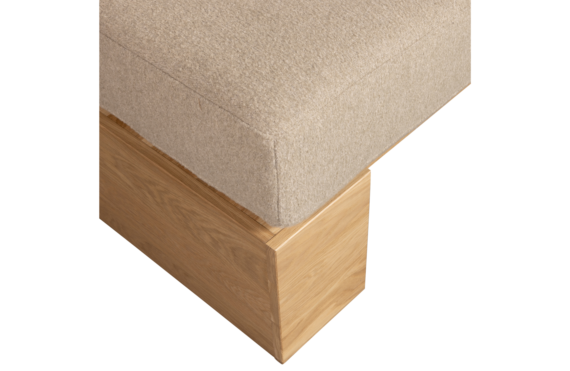 Eat Up Muurbankje Inclusief Kussens - Beige