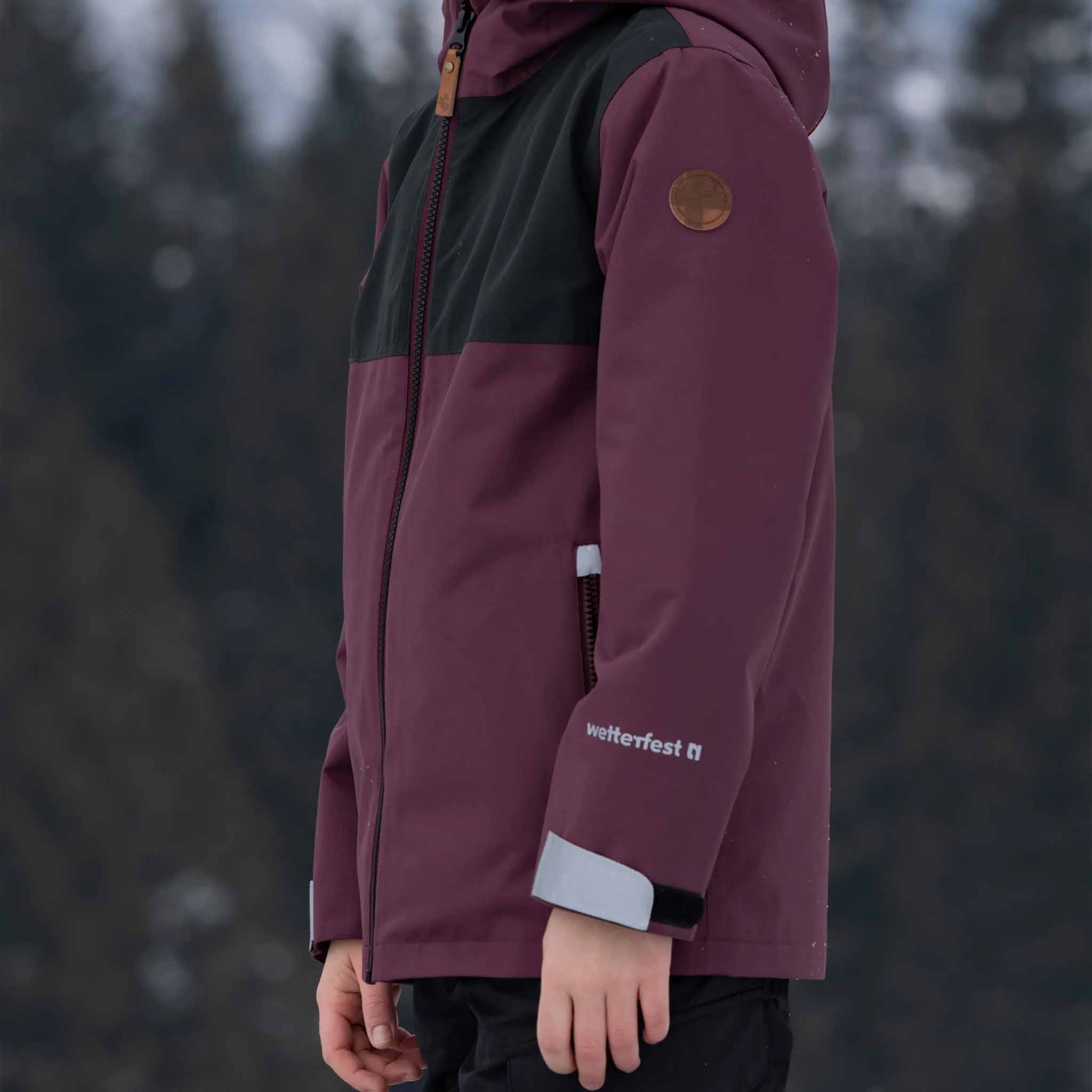 Kinder Jacke  3 in 1 Pawel Catawba Grape