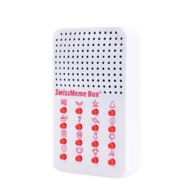 Lustige Sound Box mit Schweizer Meme Audios zum Abspielen Geschenkidee (174.00) - Weiss