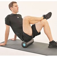 Rouleau de massage 2 en 1, noir/bleu