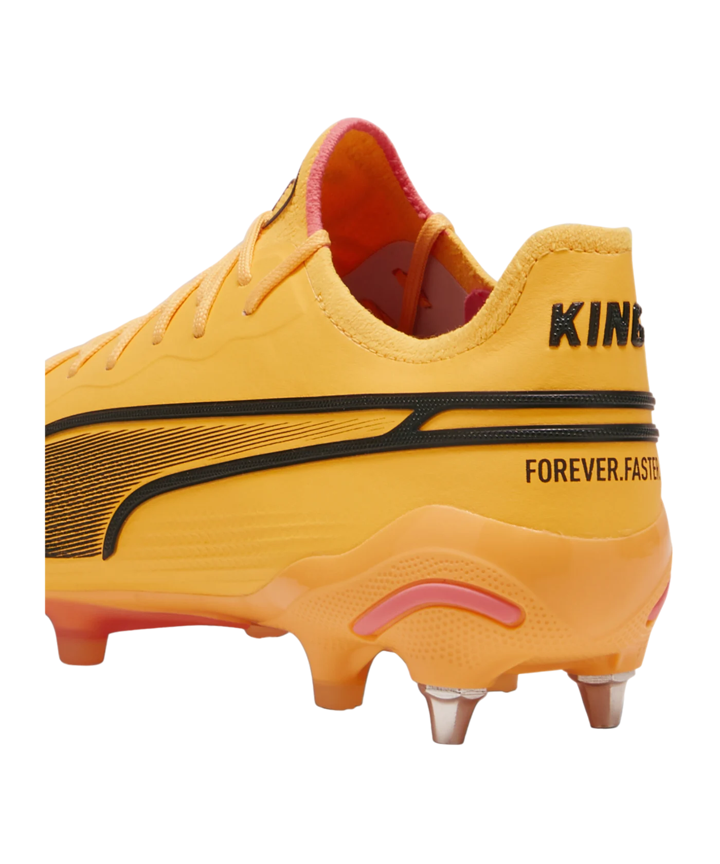 PUMA KING Ultimate MxSG The Forever Faster Orange Schwarz F04