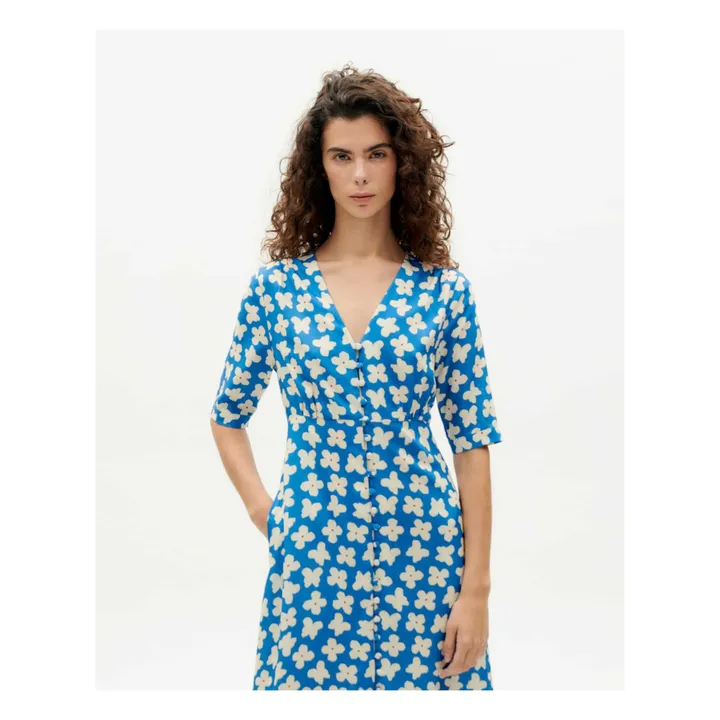Thinking Mu Robe Camelia Butterfly | Bleu