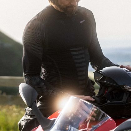 Maillot Technique DXR CORE TECH TOP - Noir / Gris