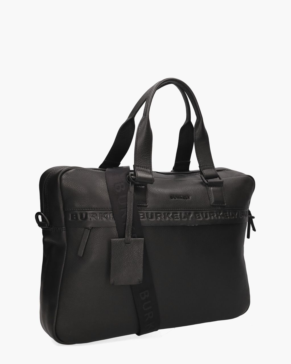 Burkely Minimal Mason Laptopbag Zwart Tas