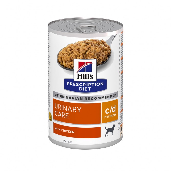 HILL'S Prescription Diet c/d Urinary Multicare en Boîtes au Poulet – Pâtée pour chien