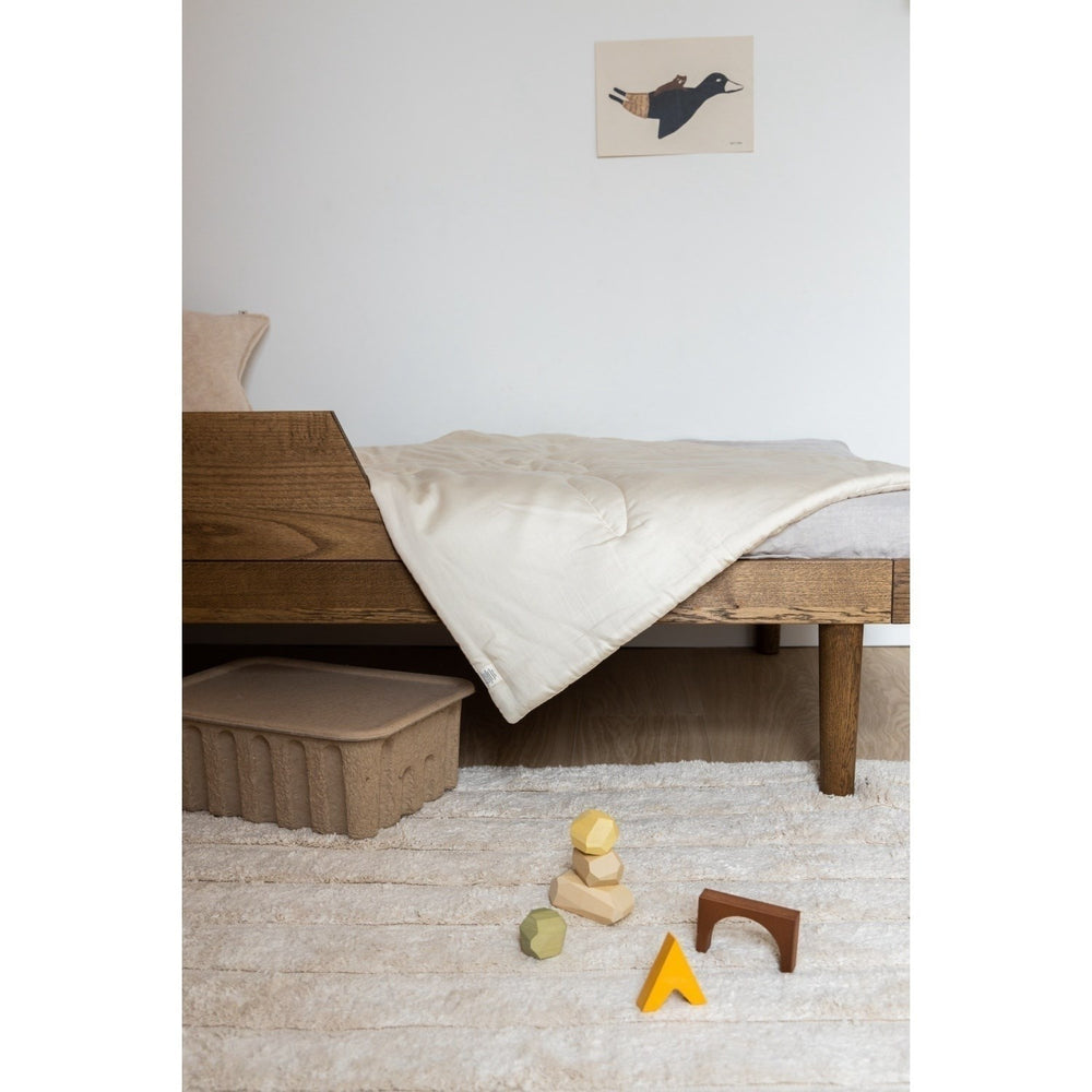 Køb KAS Kopenhagen Beige Dragon Fly Tæppe