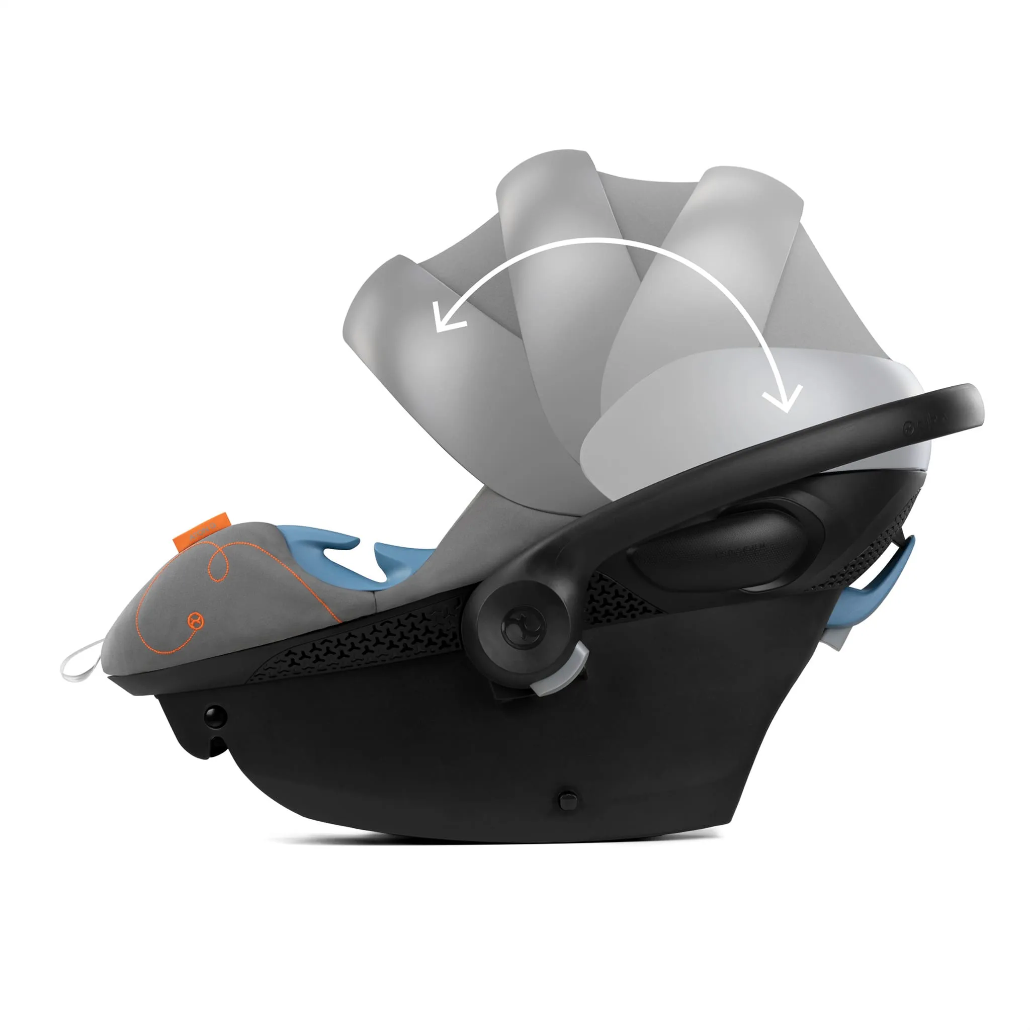 Cybex Siège d'Auto Aton G Swivel - Lava Grey