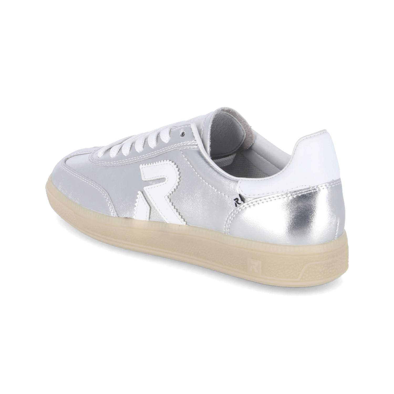 Rieker Low Sneaker - silber/platin