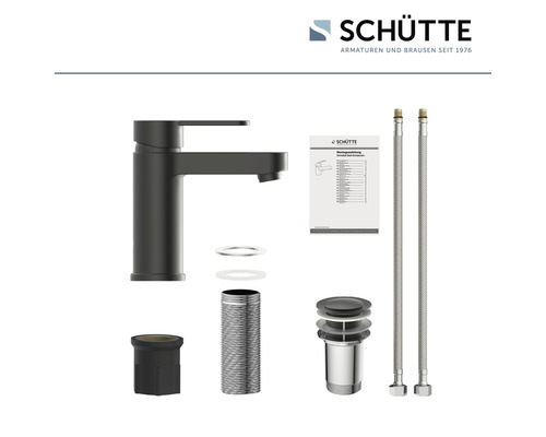 SCHÜTTE ELEPHANT wastafelkraan grafiet mat 34212