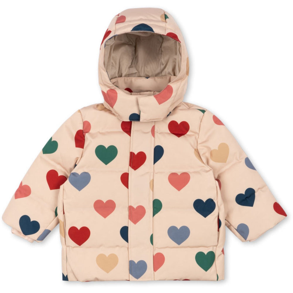 Køb Konges Sløjd Bon Coeur Coloré Magnum Down Jakke Print Grs