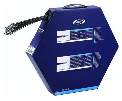 Boite de 50 câbles freins ''BrakeWire'' BBB Téfloné 1.5mmx2350mm