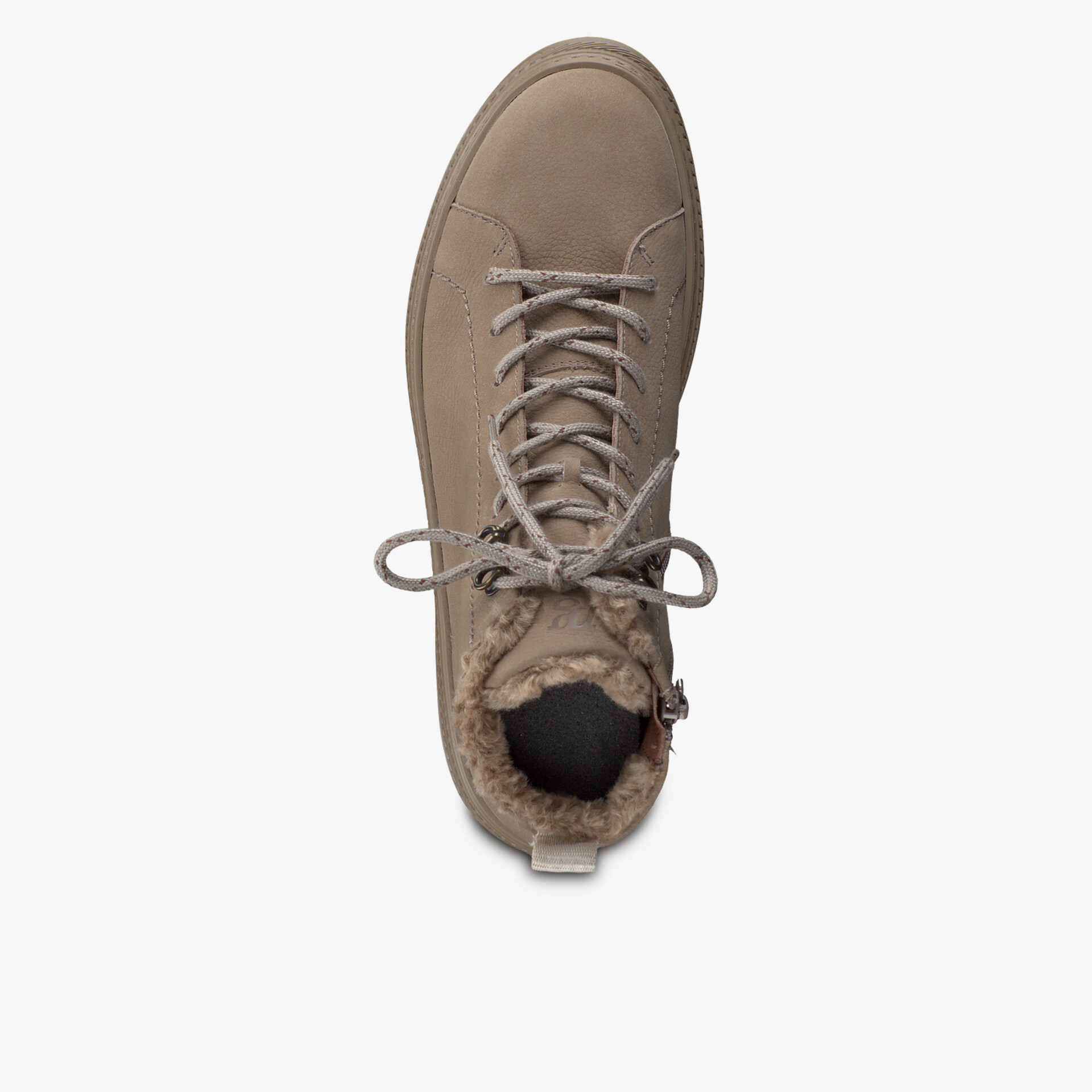 paul green Damen Schnürstiefeletten beige