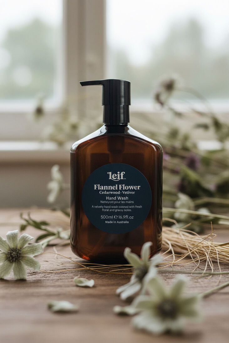 leif handverzorging flannel flower hand wash 500ml