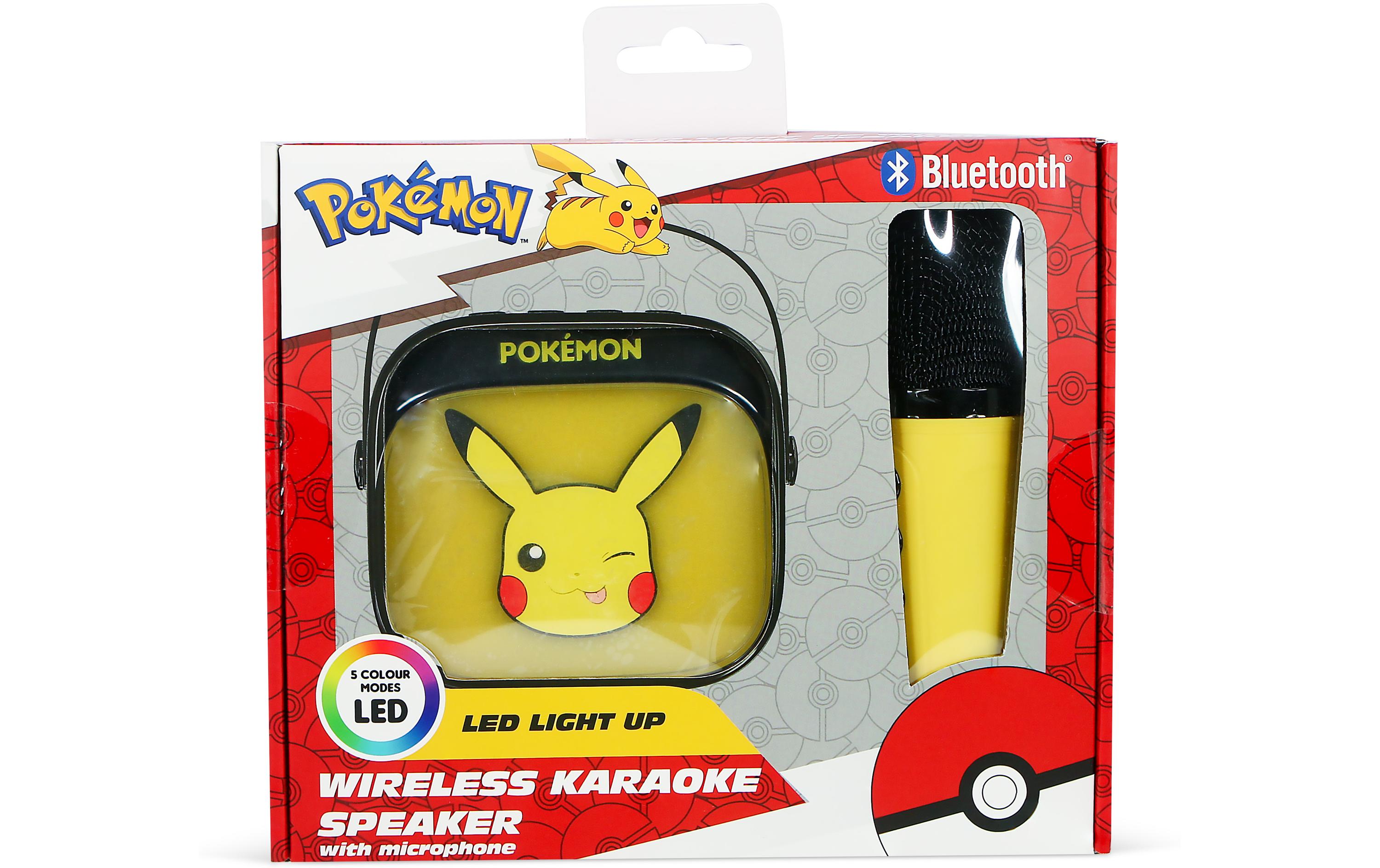 Pokemon LED Wireless Karaoke Lautsprecher und MikrofonMit LED-Leuchten