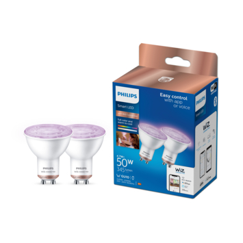 Philips smart LED spot GU10 50 watt dimbaar