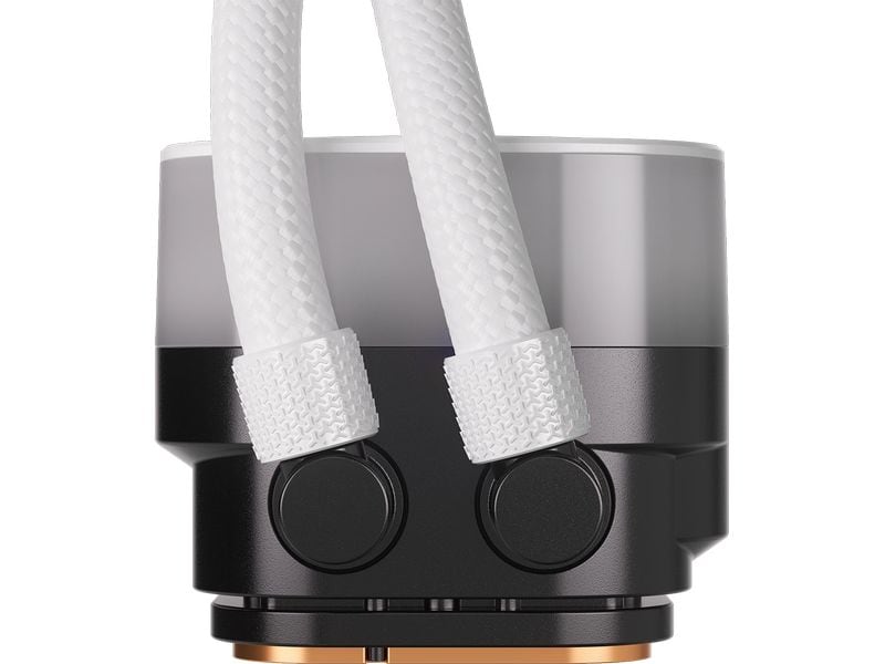 Corsair Wasserkühlung ICUE Link Titan 360 RX RGB Weiss CPU-Flüssigkeitskühler mit RX120 RGB-Lüftern
