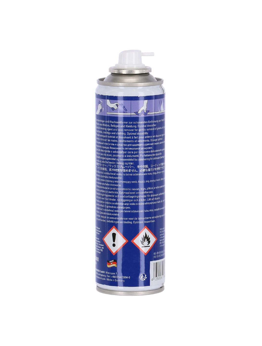 WaxAb Wax Remover Spray 250ml onderhoudsproduct unisex
