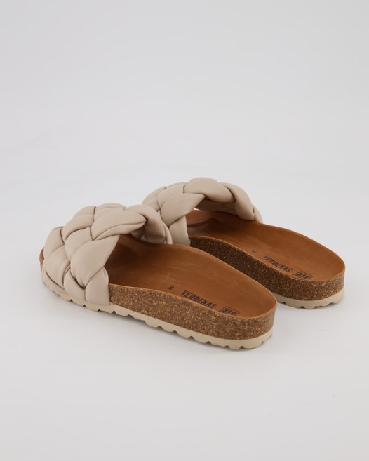 Verbenas Rai Roda Pantoletten in Beige