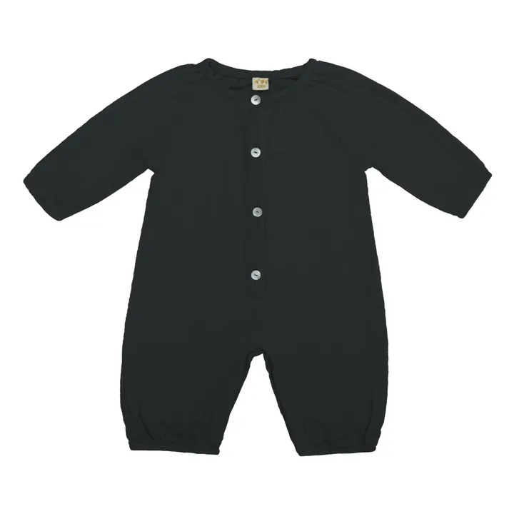 Numero 74 Combinaison Coton Bio Leni | Dark Grey S021