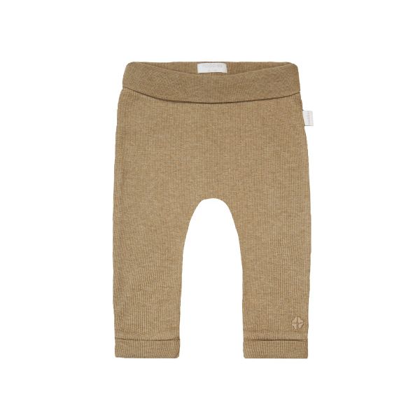 Noppies Naura Rib Broekje Taupe Melange Mt. 50